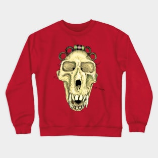 Baboon skull Crewneck Sweatshirt